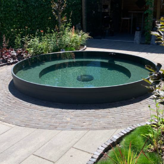 Plunge pool rond